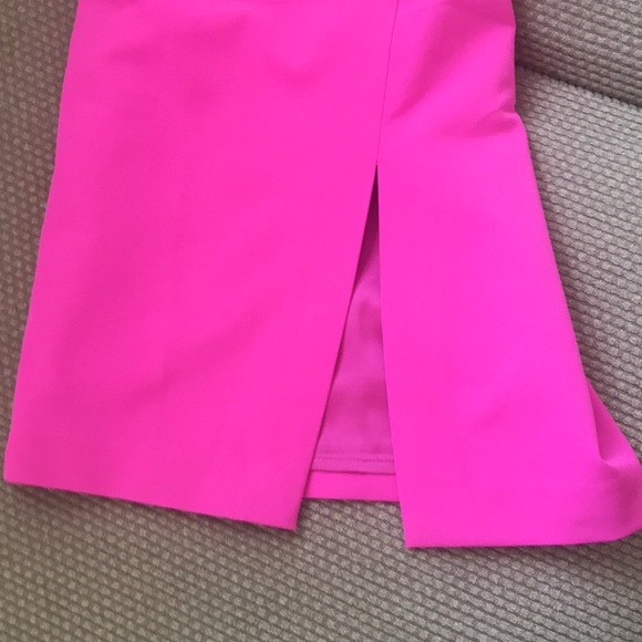 Bardot hot pink midi strapless dress NWT - Picture 5 of 6